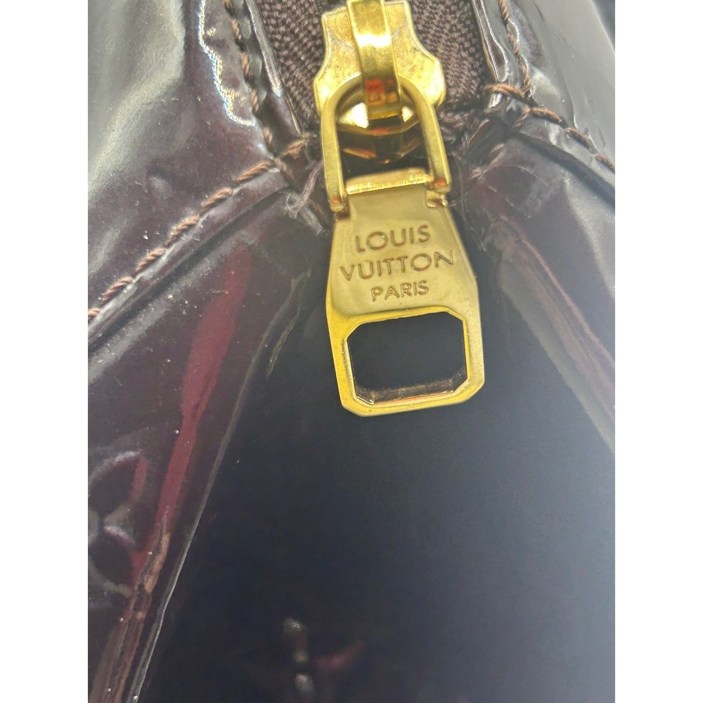 Louis Vuitton Monogram Vernis Bedford Rare Amarant Color Patent Leather Bag - Picture 7 of 11